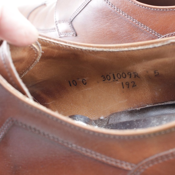Wright English Leather Open Vamp Hand Lasted Derby main image 4